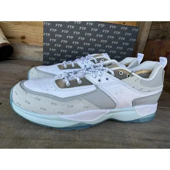 FTP E TRIBEKA DC SHOES SIZE 10 New DC shoes Exclusive X F*CK THE POPULATION - Picture 5 of 16